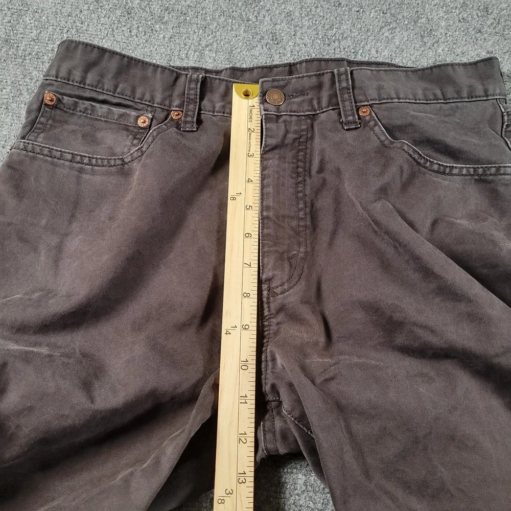 Levi's 751 Jeans Men's (Label 34x34) Regular Fit Black 100%‎ Cotton